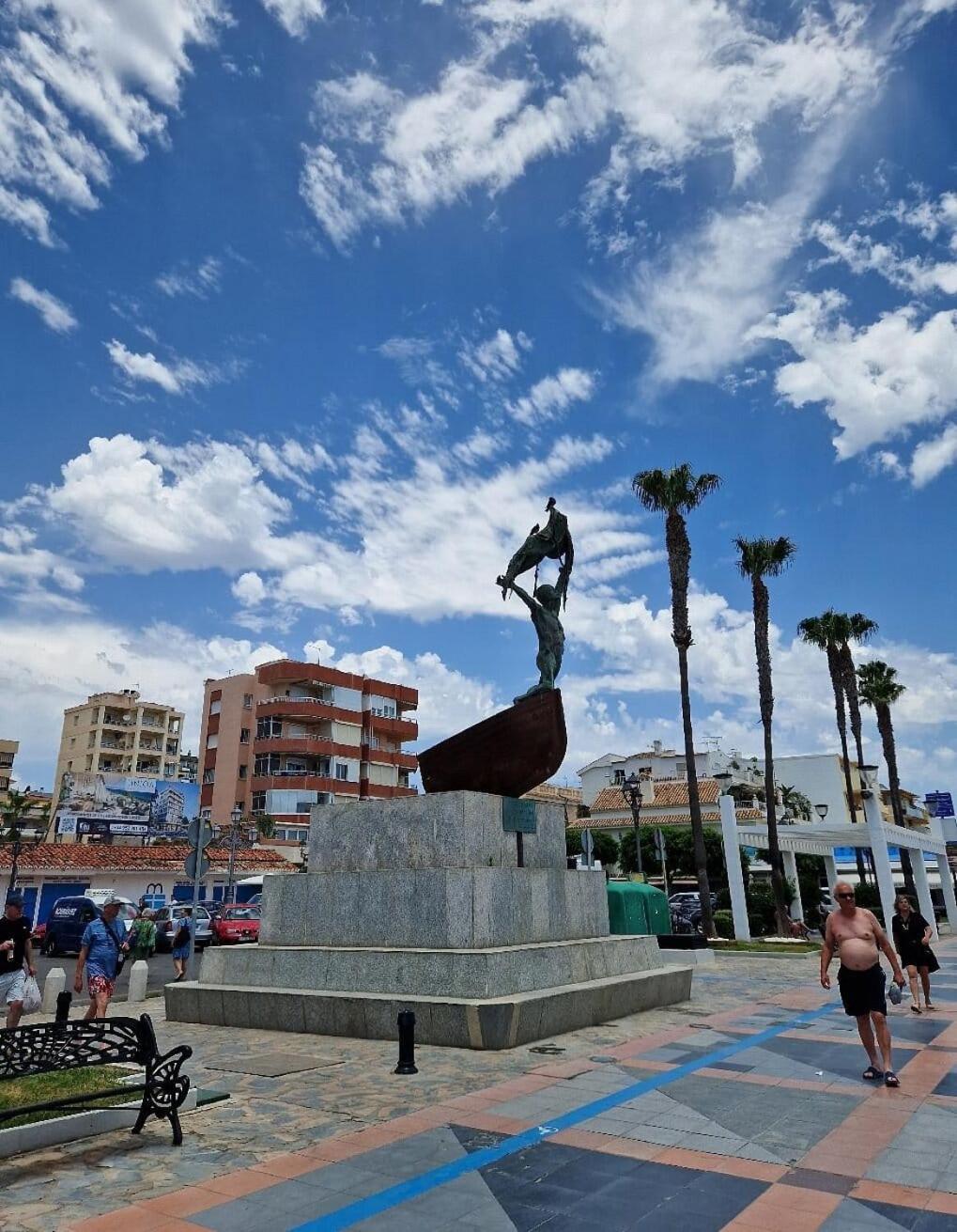 Apartamento Lidia Planta 2, La Carihuela 1ª Linea Playa, Vistas Mar, Buhardilla 1 Dormitorio, 40 M2, 1-3 Huesped, Terraza, Wifi Torremolinos Exterior photo